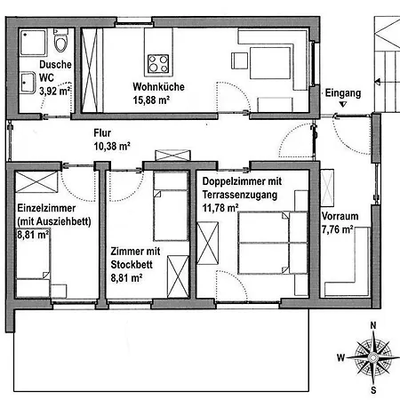 Apartment Haus Mangeng *